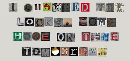 How to write ransom notes