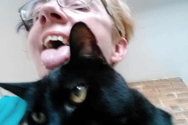 Pm dawn gay porn Cats lick human hair