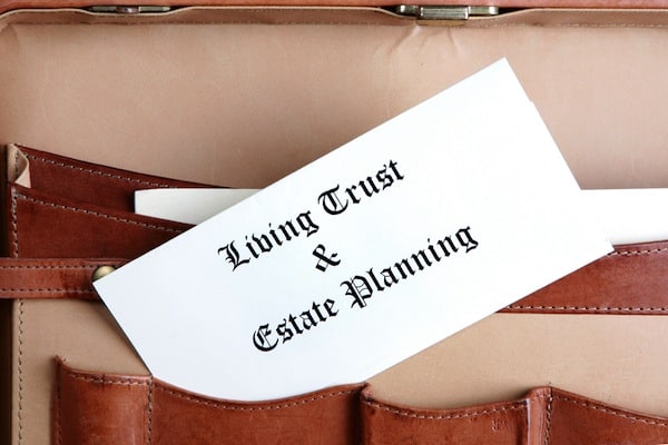 Stock options living trust