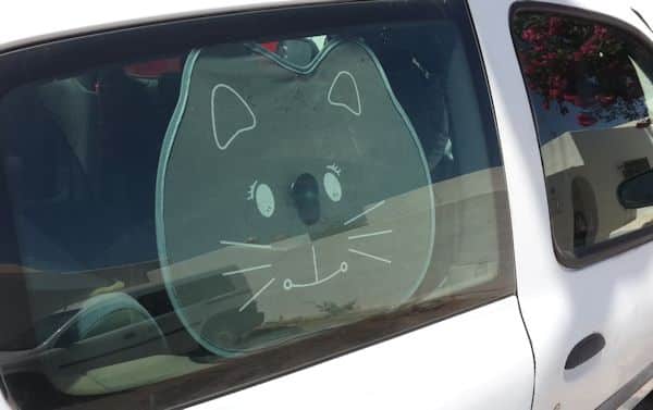 Car Sun Shade Cat
