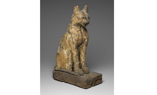 Cat Coffin With Mummy. Late Period, Dynasty 26-30, 664-332 B.C.E. Brooklyn Museum; Charles Edwin Wilbour Fund.