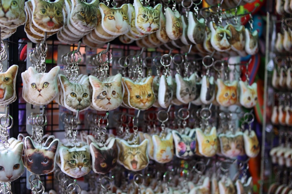 cat key chain