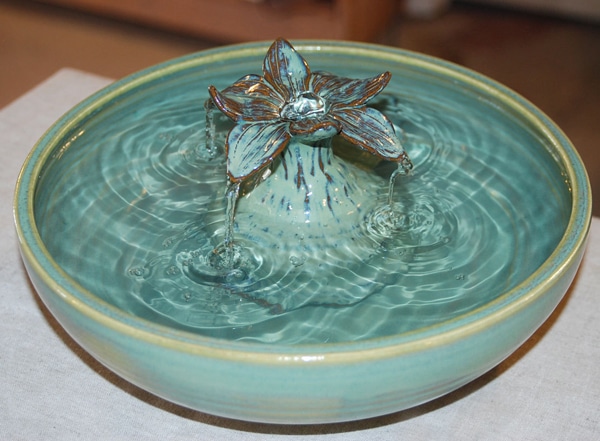 cat drinking fountain target