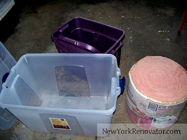 cat shelter using 1 inch foam insulation. 2 inch drywall screws