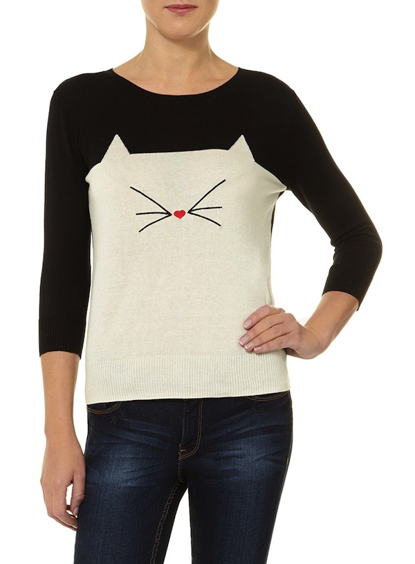 black cat jumper
