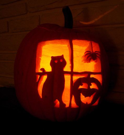 21 Incredible Cat Pumpkin Carvings - Catster