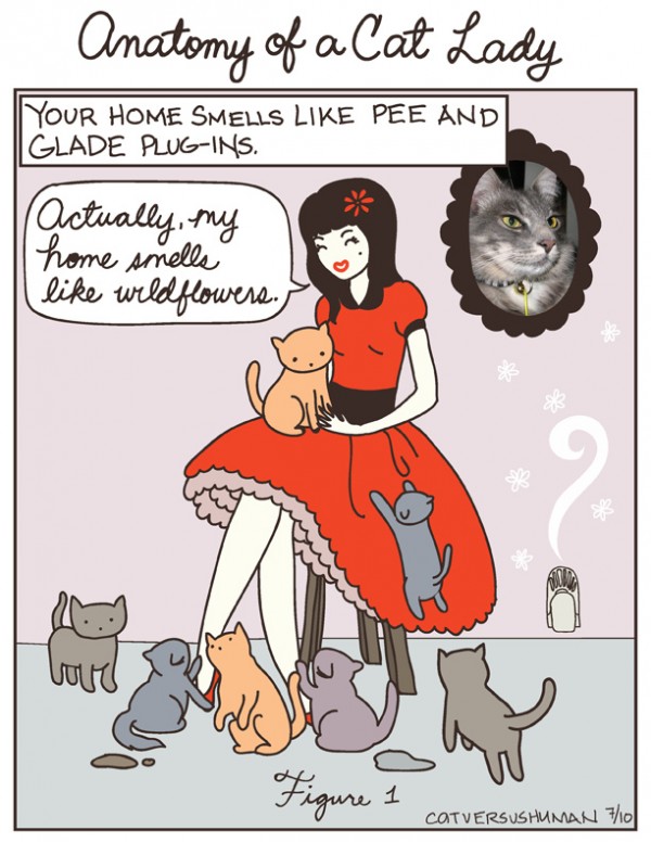 cartoon about cats in time magazine