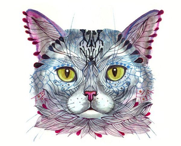 Art We Heart Ola Liola S Gorgeous Kitty Illustrations Catster Art We Heart Ola Liola S Gorgeous Kitty Illustrations Catster