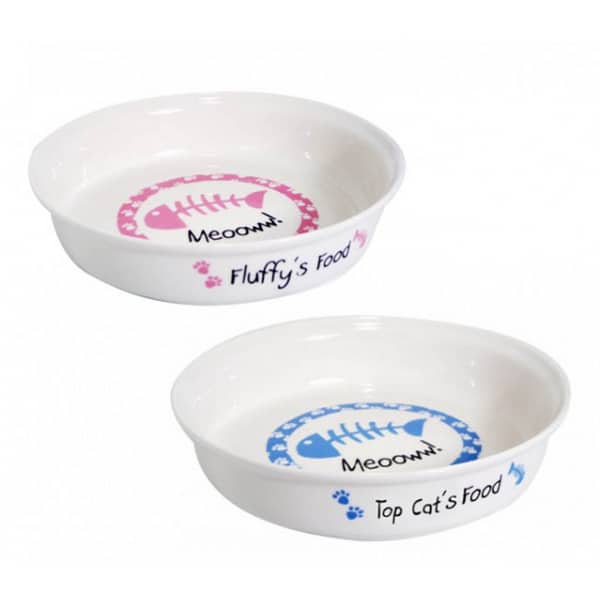 personalized cat bowls
