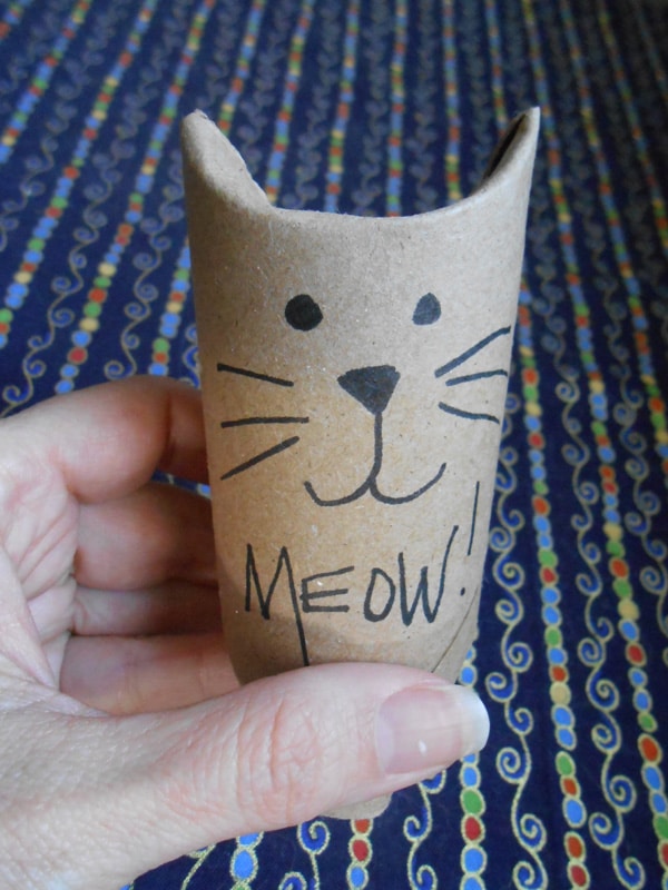 toilet paper roll cat toy