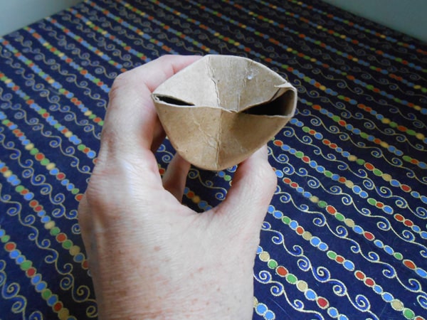 A homemade cat toy.