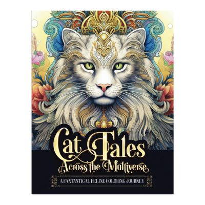 Cat Tales Across the Multiverse: A Fantastical Feline Coloring Adventu