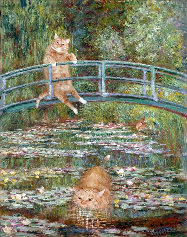 Monet, "Water Lilies." (Courtesy Svetlana Petrova)