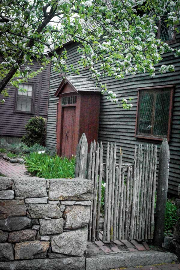 The Pickman House behind the museum. Photo courtesy Lara Fury.