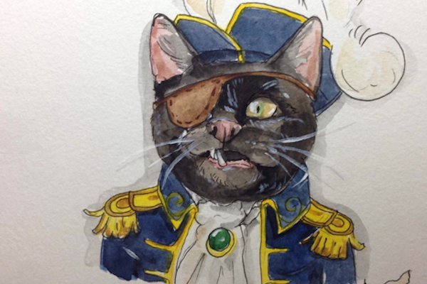 Wesley's distinctive face has inspired several art projects.