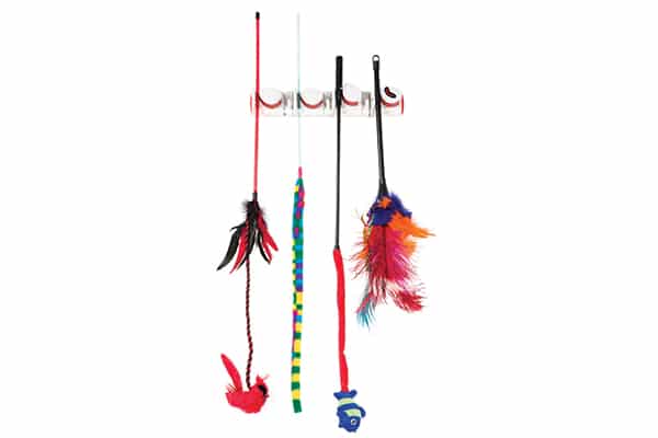 hanging cat toys