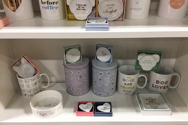 Cool products for pet lovers at the Fringe booth.