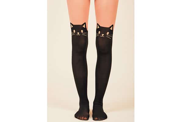 Modcloth's Wherefore Art Thou, Ro-meow Tights.