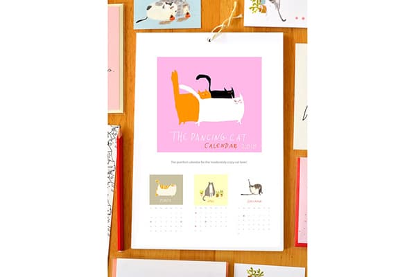 The Dancing Cat Calendar.