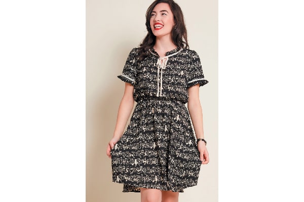 Cat dress.
