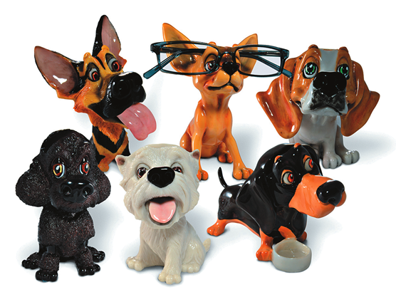 KITTY & PUPPY EYEGLASS HOLDERS