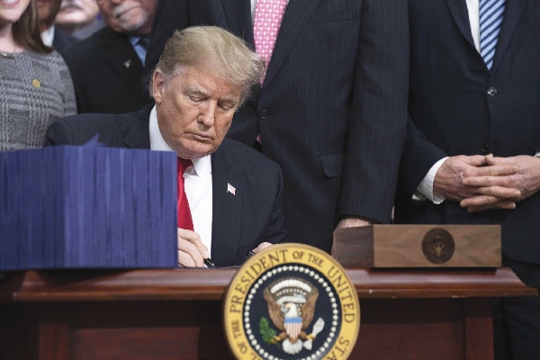 President Trump signed the Farm Bill into law on December 20, 2018, legalizing cultivating and producing industrial hemp (which contains less than 0.3 percent THC).