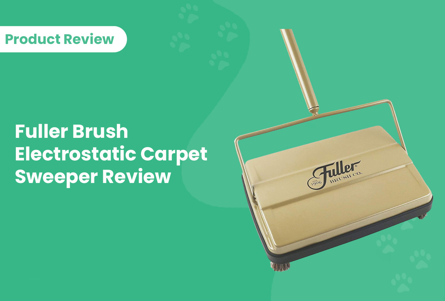 Fuller Brush Electrostatic Carpet Sweeper (2024 Review) Catster