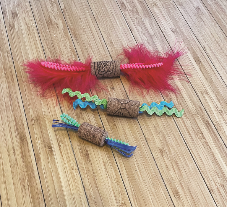 DIY Kitty Cork Toys Catster