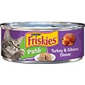 Friskies Classic Pate Turkey & Giblets Dinner Canned Cat Food