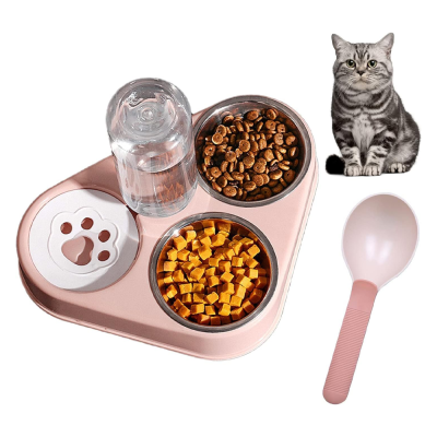 3 Pieces Non-Slip Cat Bowls