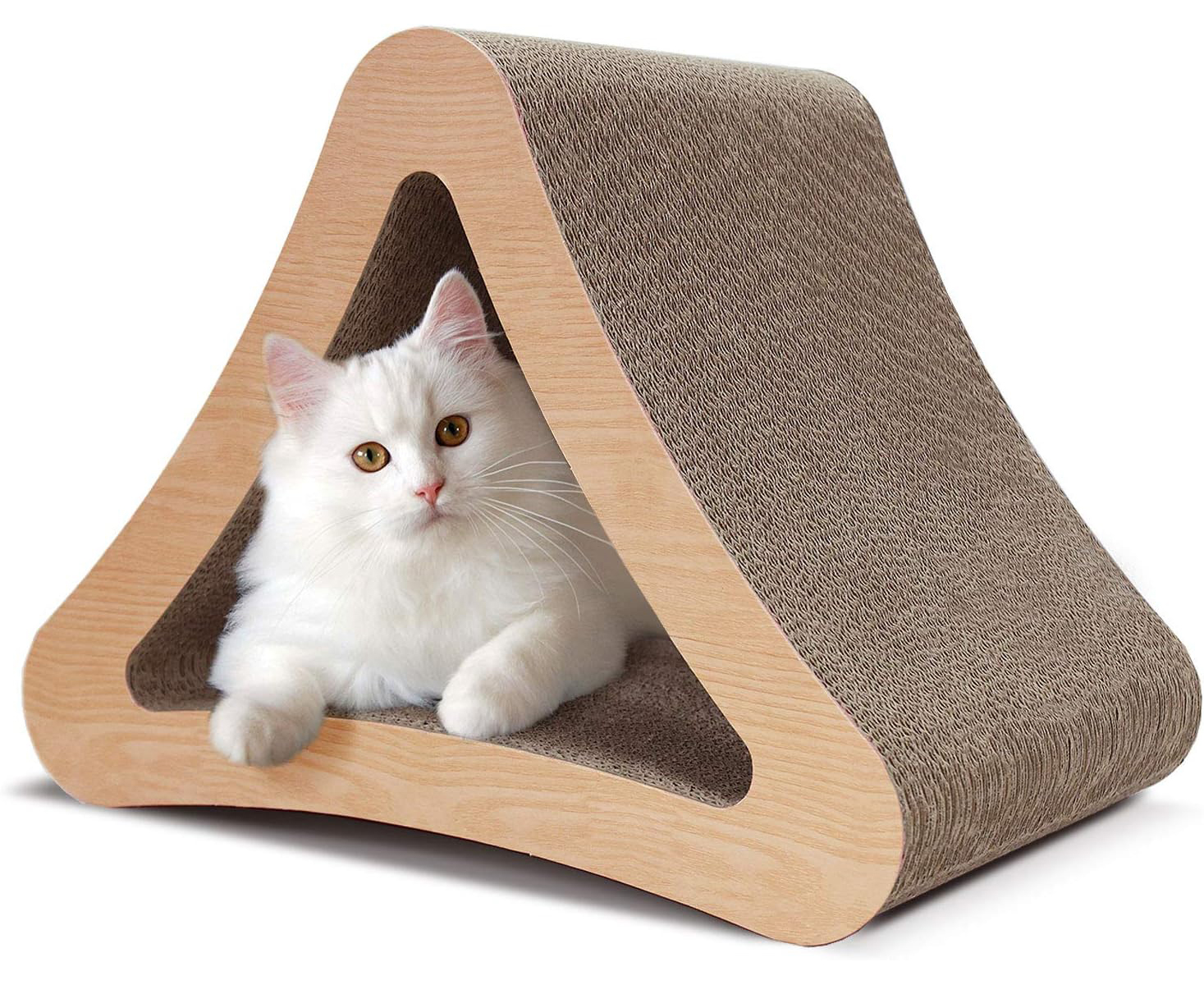 3-Sided Triangle Cat Scratching Post Scratcher