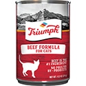 Triumph Beef Formula Canned Cat Food
