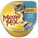 Meow Mix Savory Morsels Seafood Entrée in Gravy