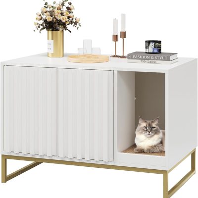 Cat Washroom Cat Litter Storage Bench