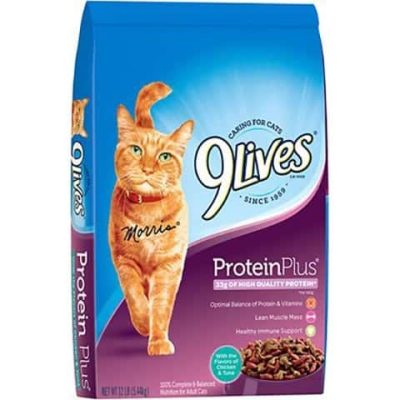 9 Lives Protein Plus with Chicken & Tuna Flavors Dry Cat Food