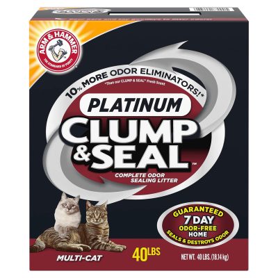 Arm & Hammer Clump & Seal Platinum Cat Litter