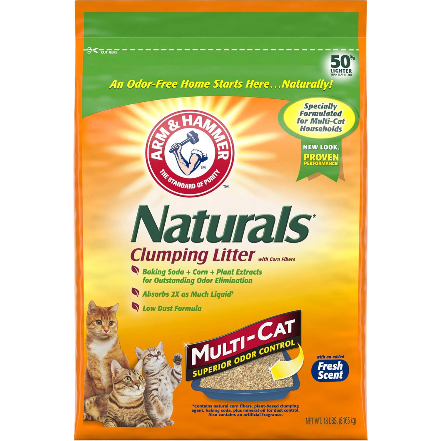 ARM HAMMER Naturals Cat Litter