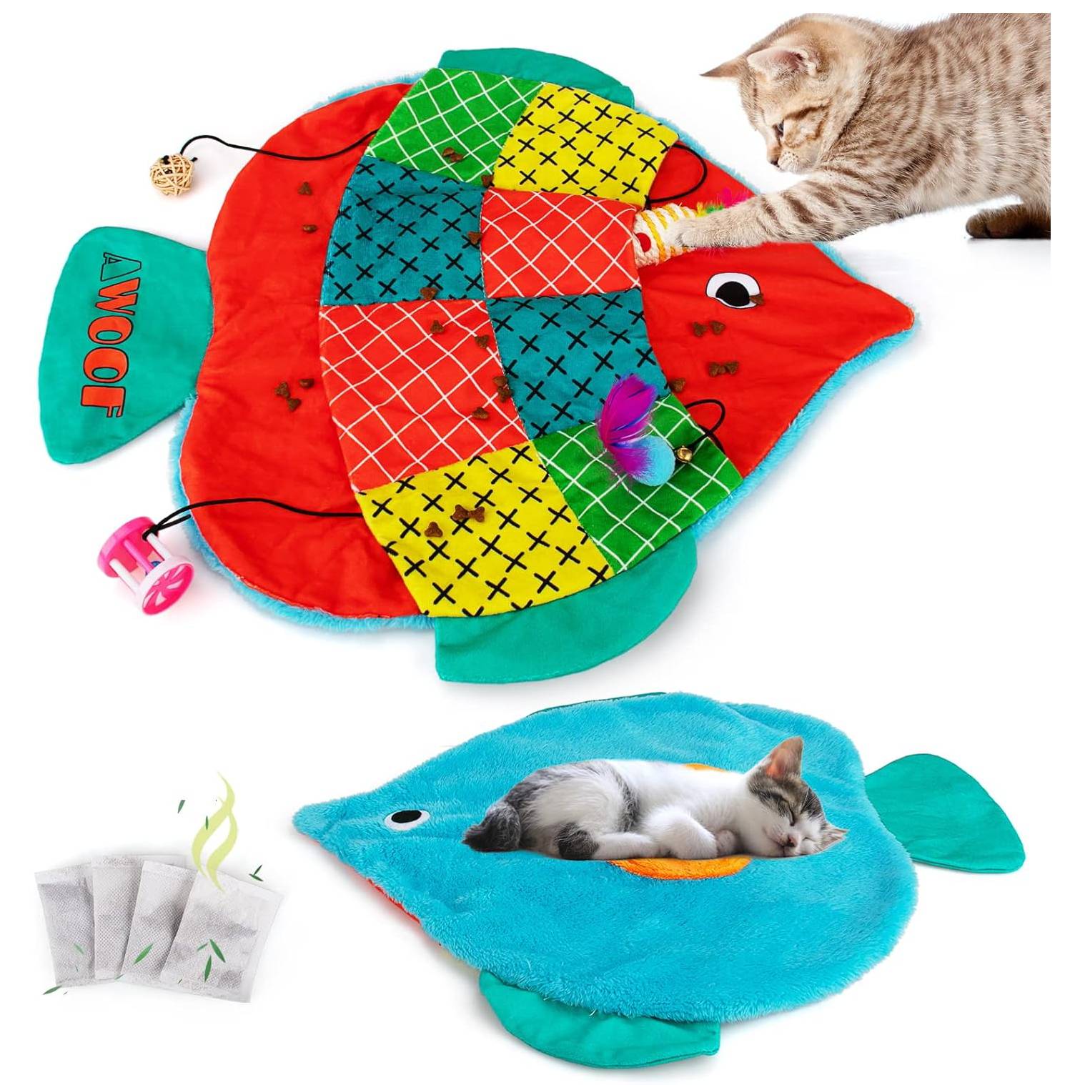AWOOF Catnip Cat Mat