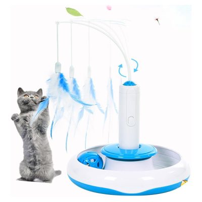 Electronic Feather Wand Toy
