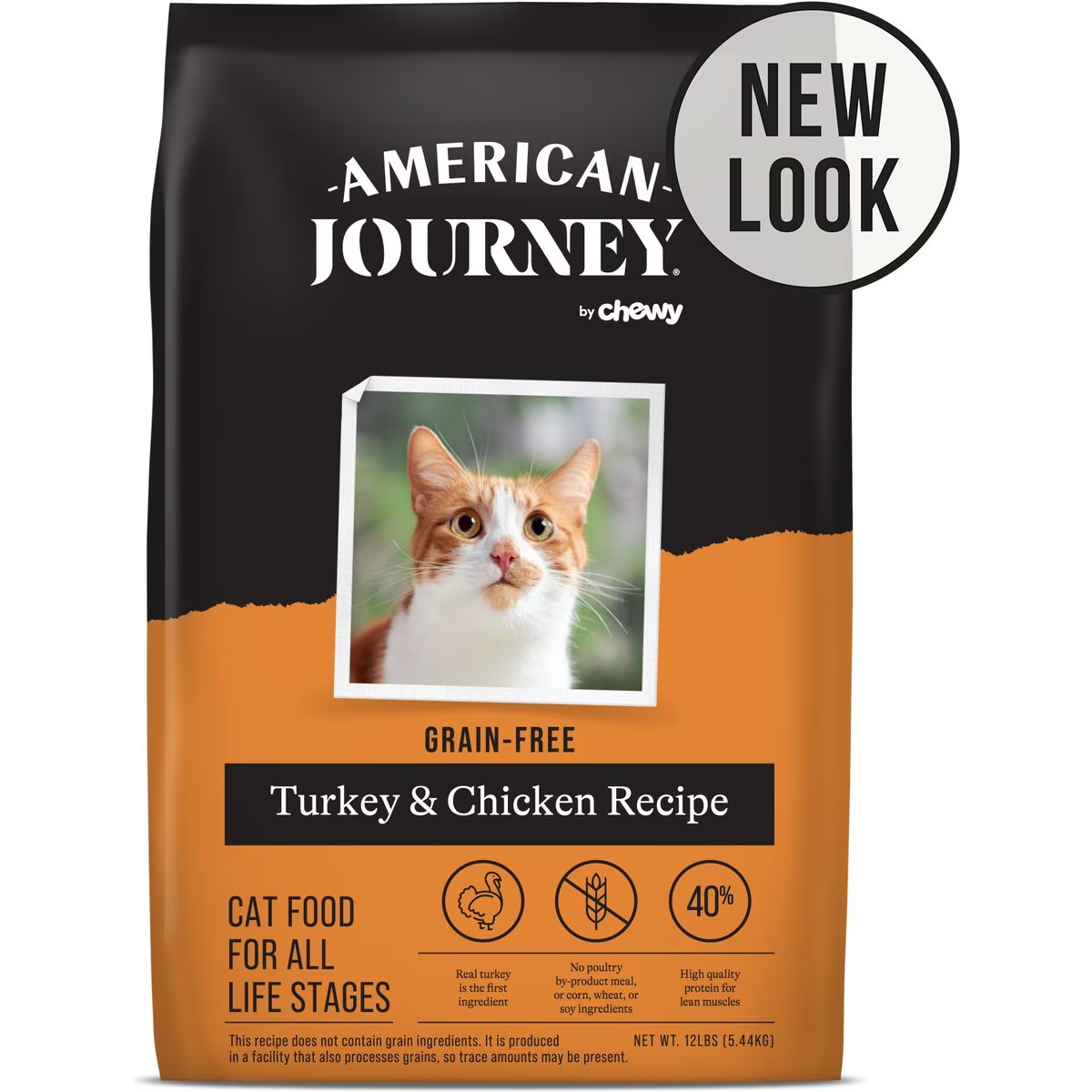 American Journey Turkey & Chicken Recipe Grain new