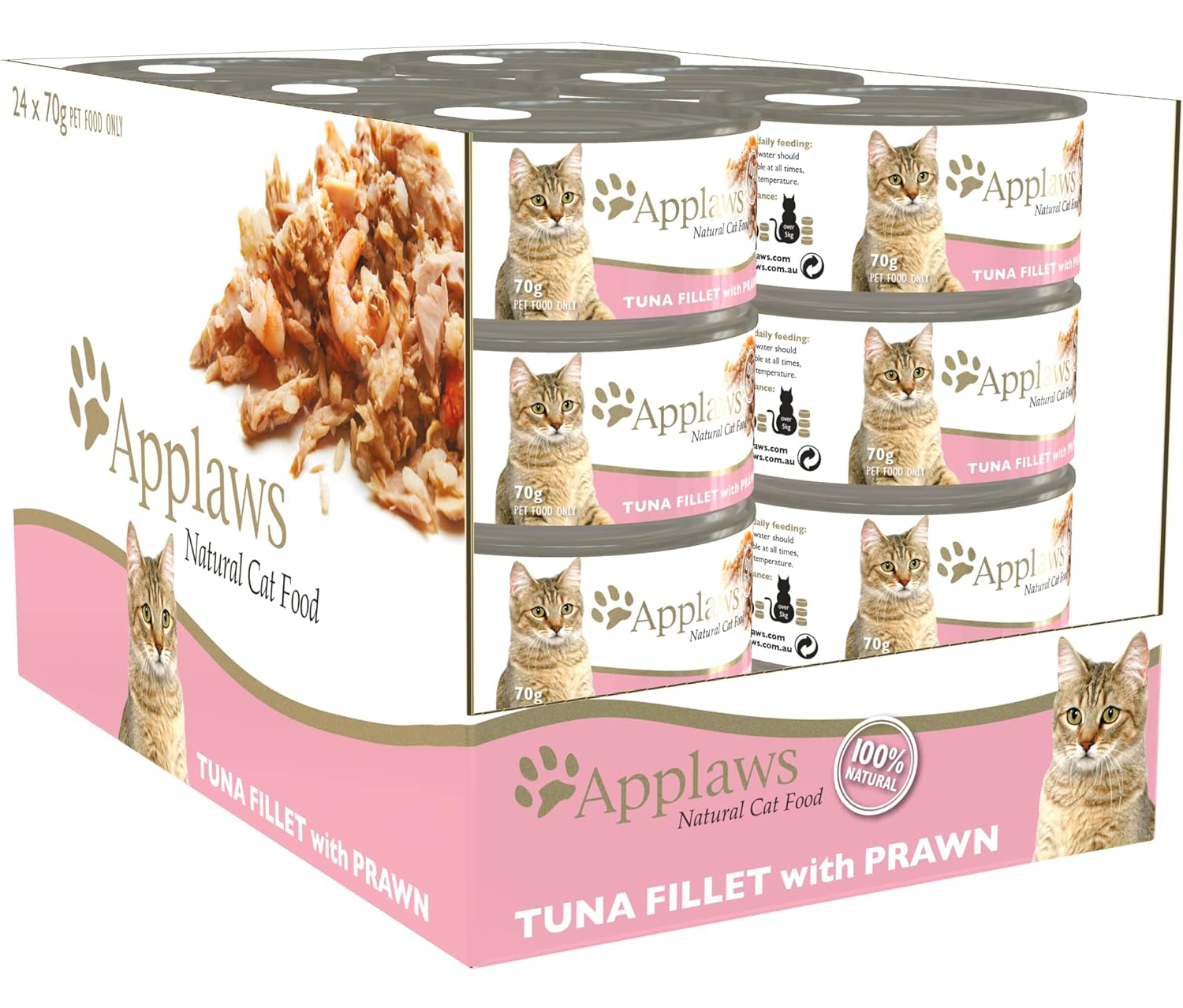 Applaws Tuna and Prawn Natural Wet Cat Food review