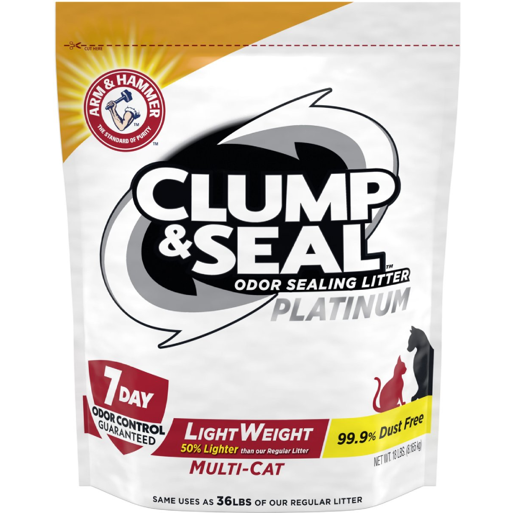 Arm & Hammer Clump & Seal Lightweight Clay Cat Litter