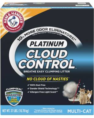 Arm & Hammer Litter Cloud Control Platinum Multi-Cat Clumping Cat Litter