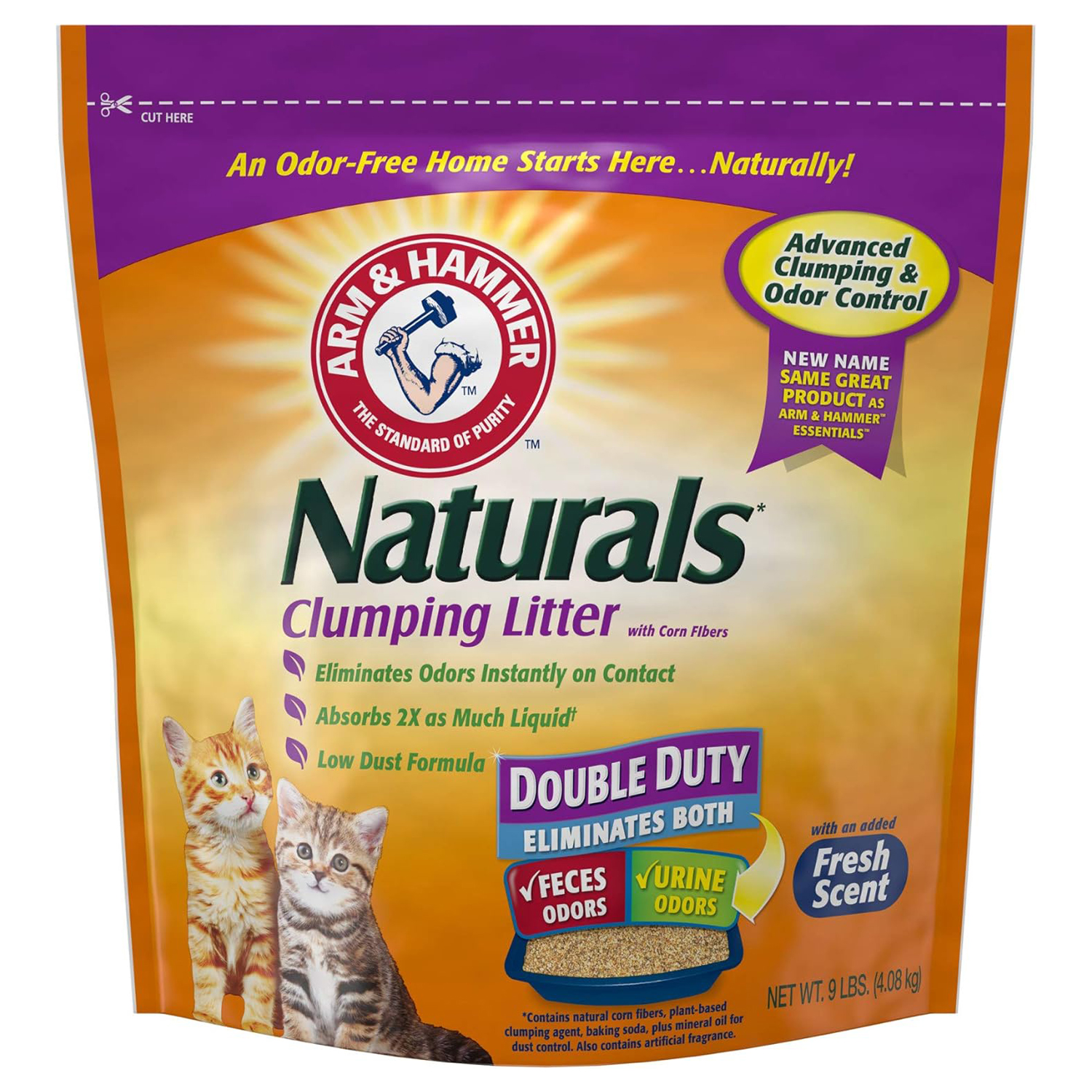 Arm & Hammer Naturals Clumping Litter