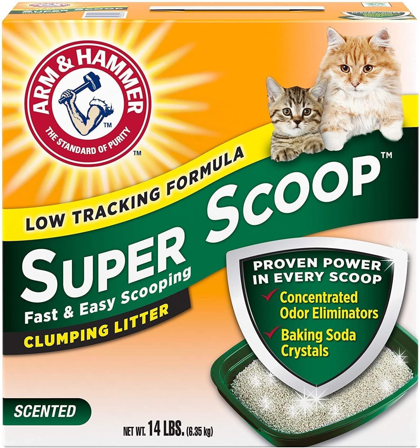 Arm & Hammer Super Scoop Clumping Clay Cat Litter