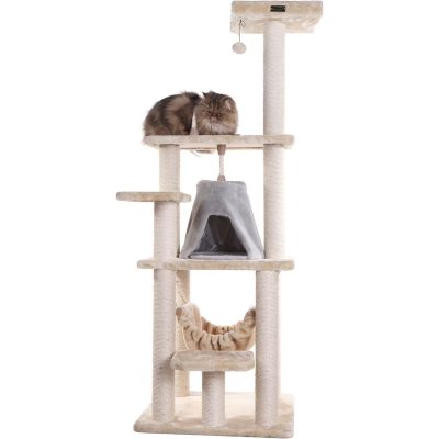 Armarkat Faux Fur Cat Tree & Condo