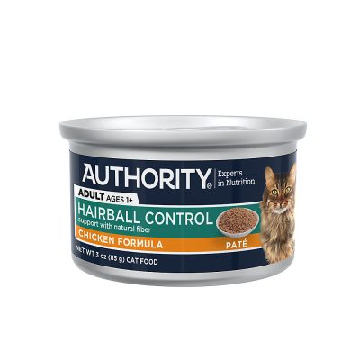 Authority Hairball Control Adult Wet Cat Food