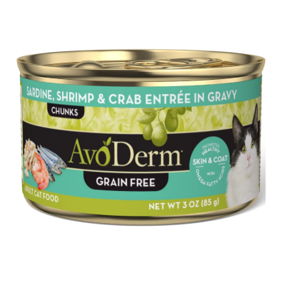 AvoDerm Natural Sardine & Shrimp Wet Food