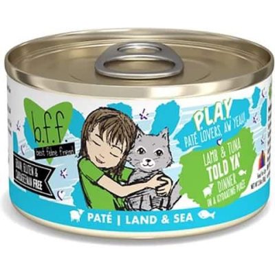 BFF Play Pate Lovers Lamb & Tuna Told Ya Wet Cat Food