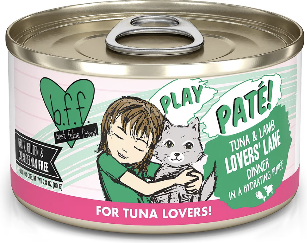 BFF Play Pate Lovers Tuna & Lamb Lovers' Lane Wet Cat Food